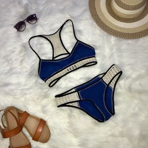 Royal Blue Crocheted Victoria’s Secret Bikini